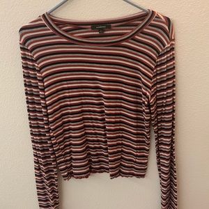 striped longsleeve top
